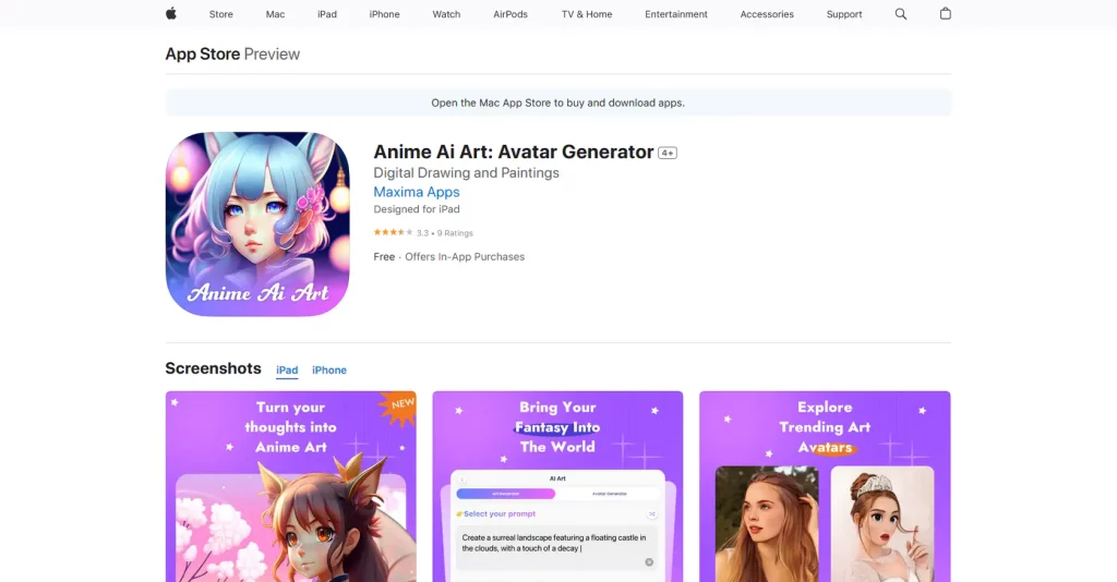 Anime Ai Art | Tool Reviews, Features, Pricing & Use Case