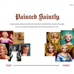 Painted Saintly