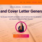 UniGlobal CV and Cover Letter Generator