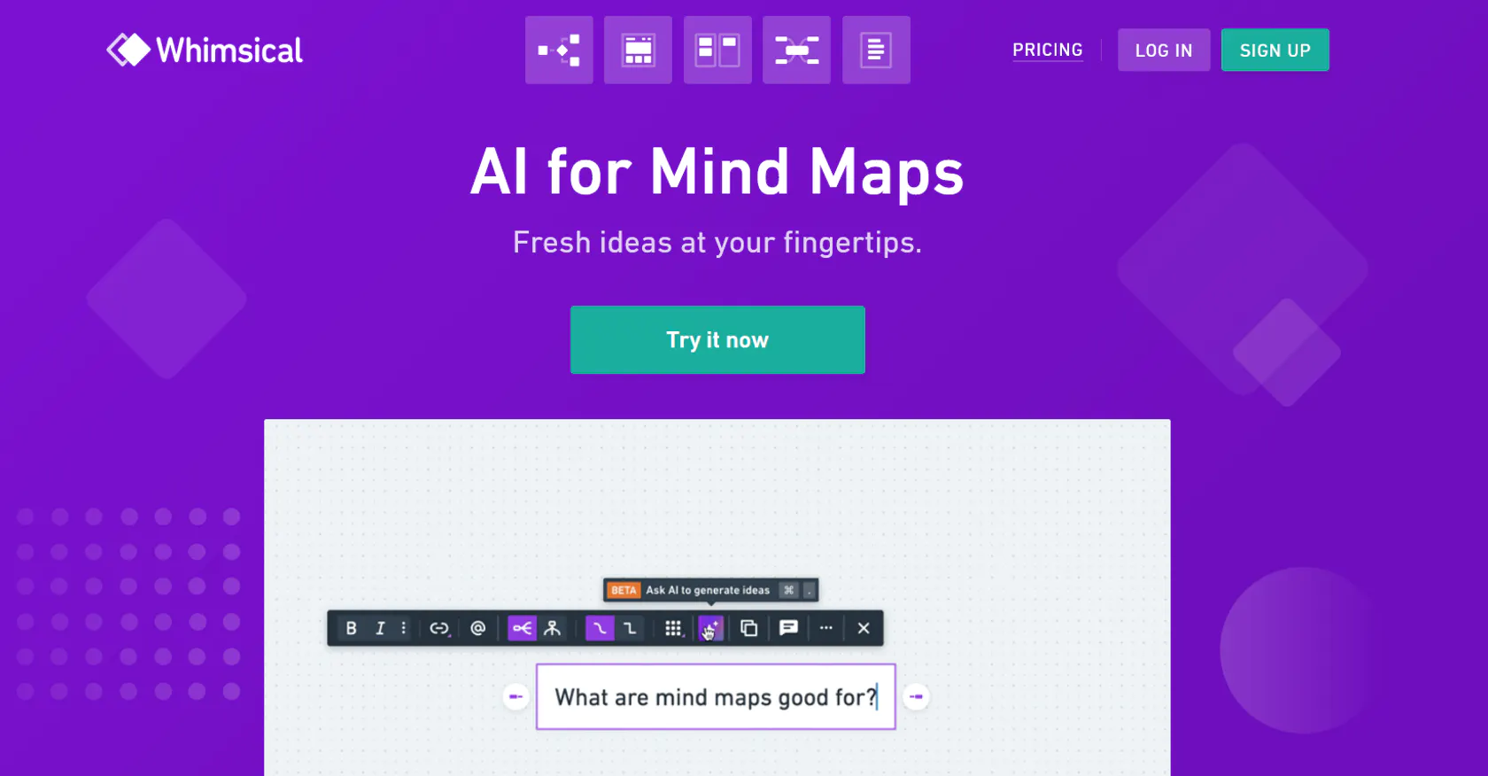 Whimsical AI | Tool Review, Features, Pricing & Use Cases