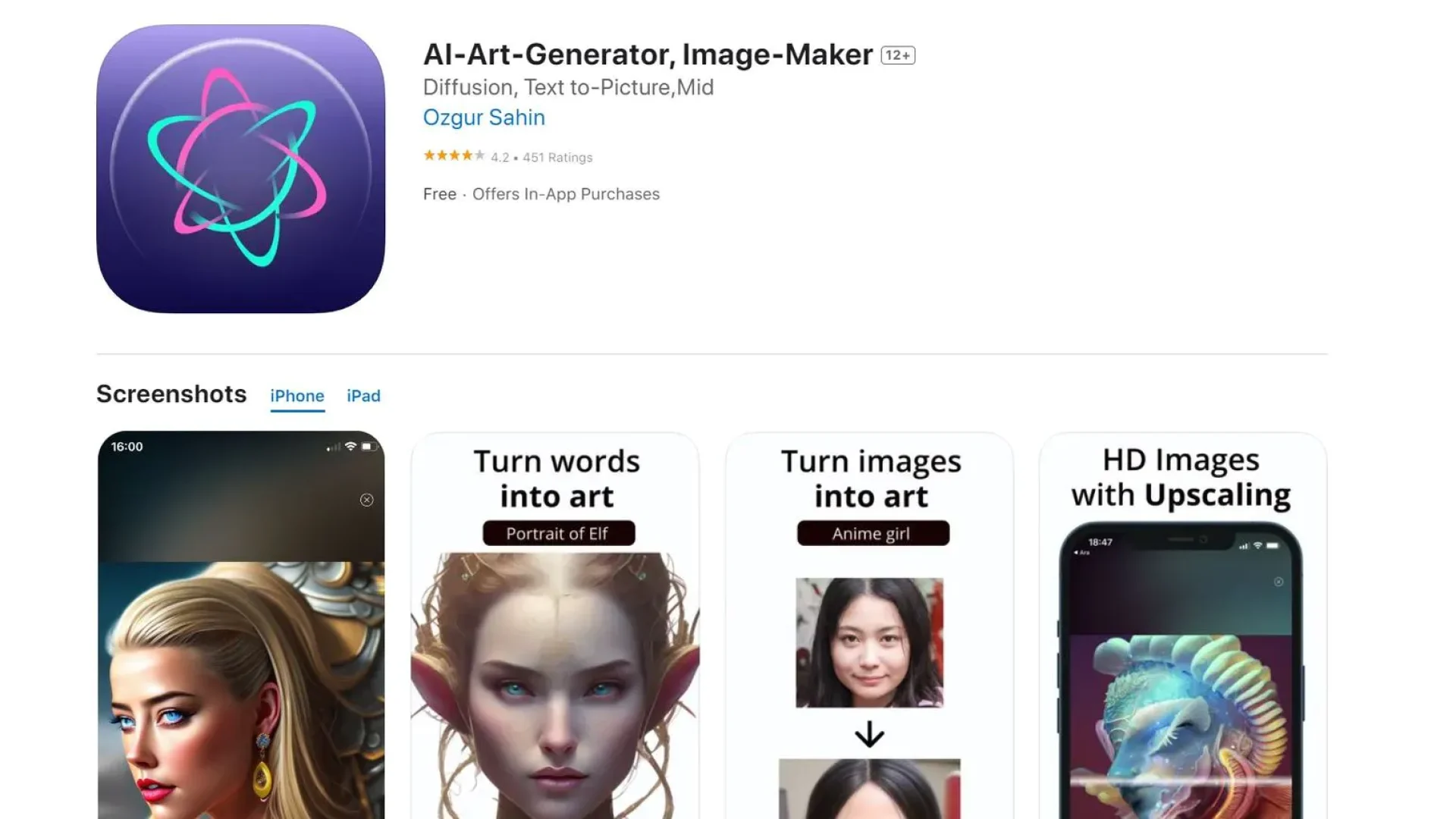 AI Art Generator Image-Maker