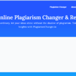 Free Online Plagiarism Changer